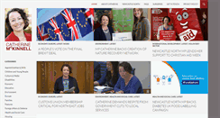 Desktop Screenshot of catherinemckinnellmp.co.uk